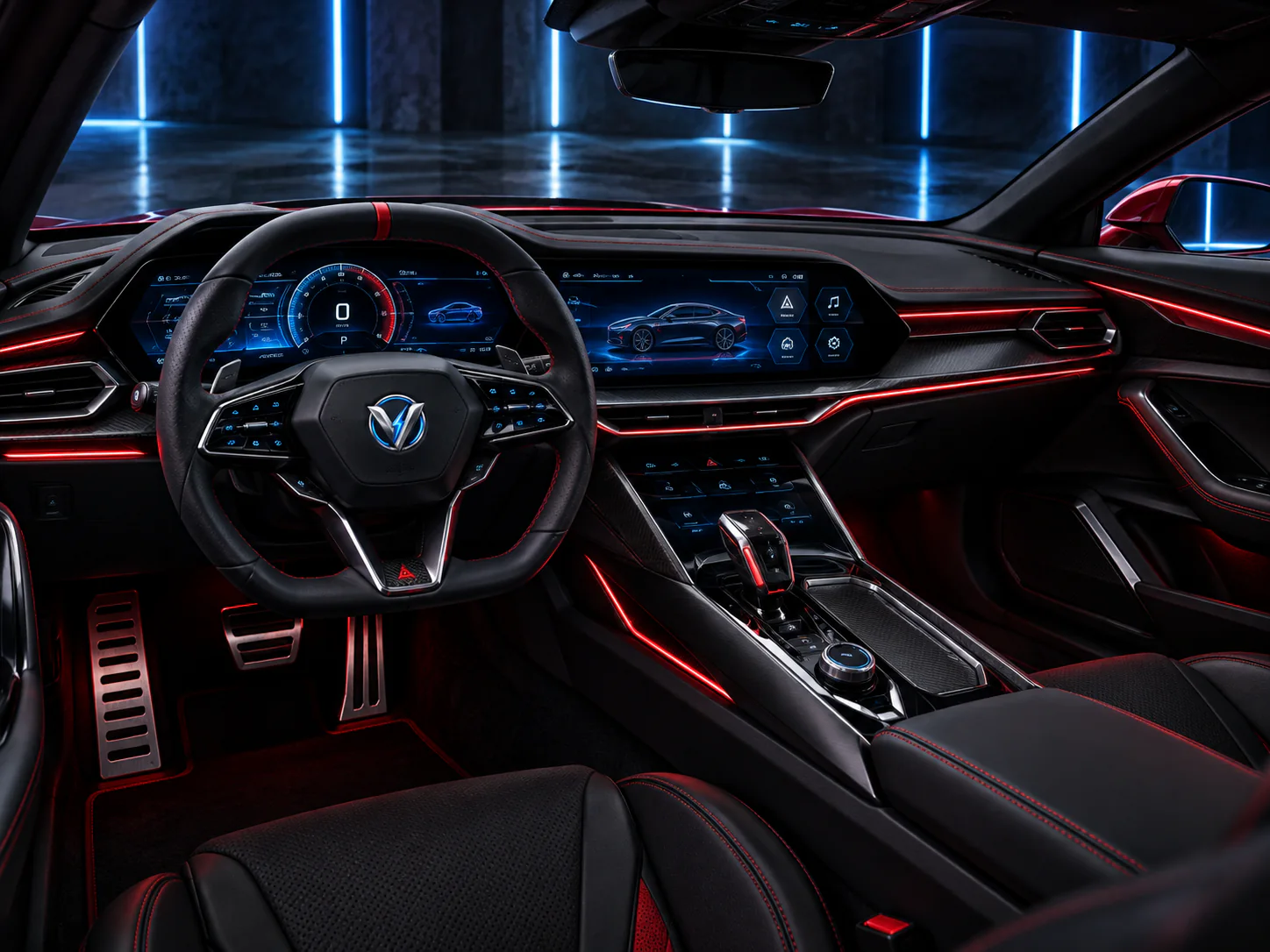 VoltDrive Tempest cockpit interior