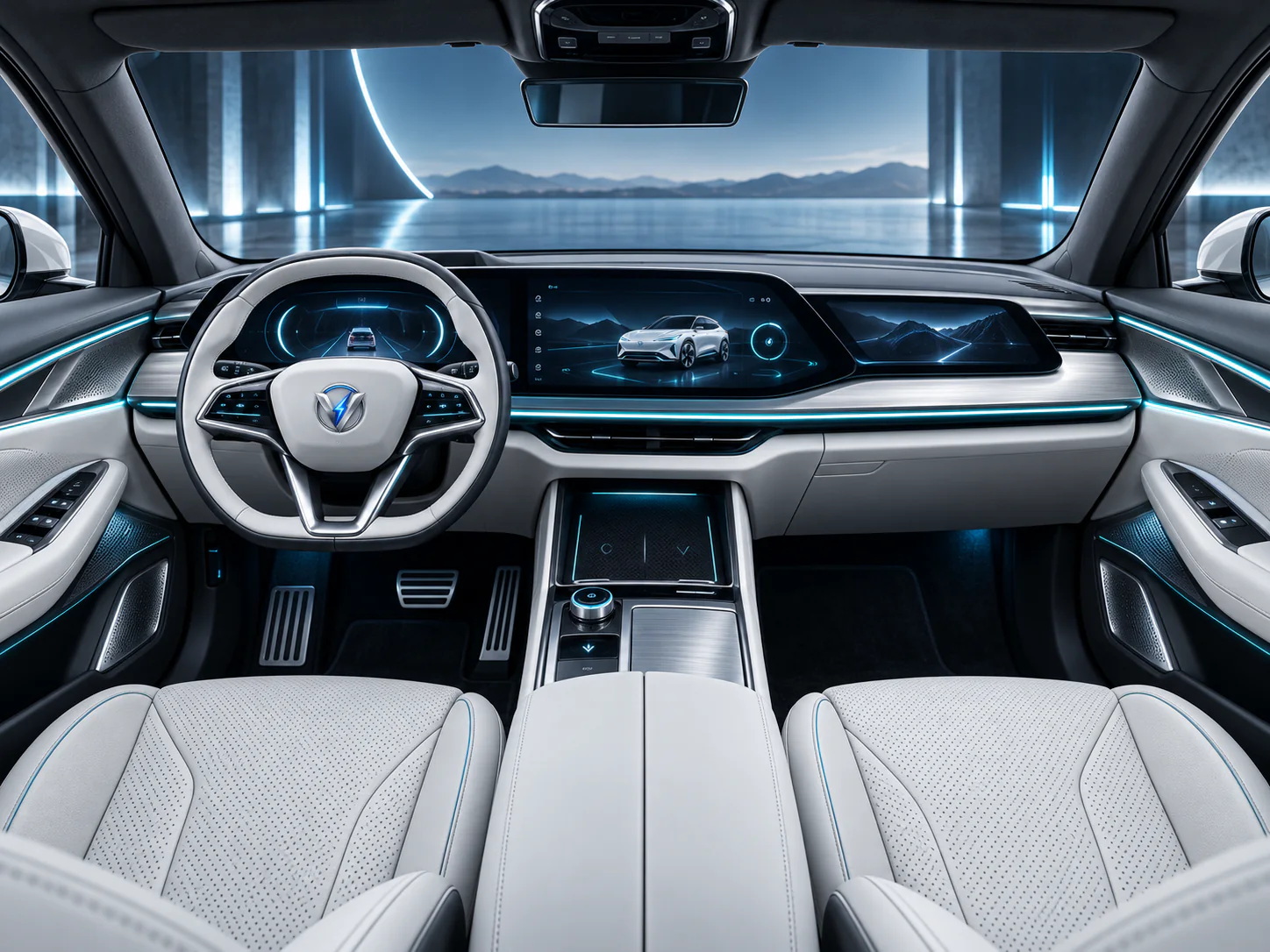 VoltDrive Zephyr cockpit interior