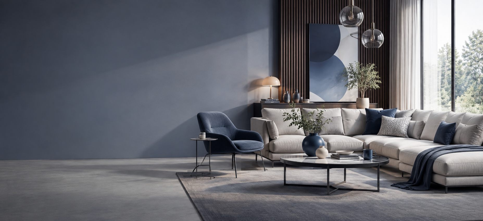 ShopEase Home & Kitchen campaign — a cozy modern living room